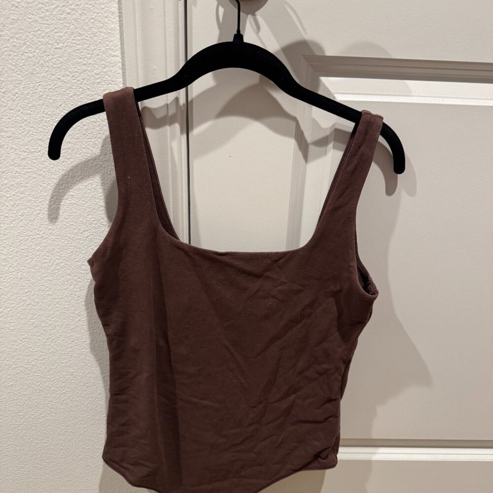 Abercrombie Brown Tank Top Bodysuit
